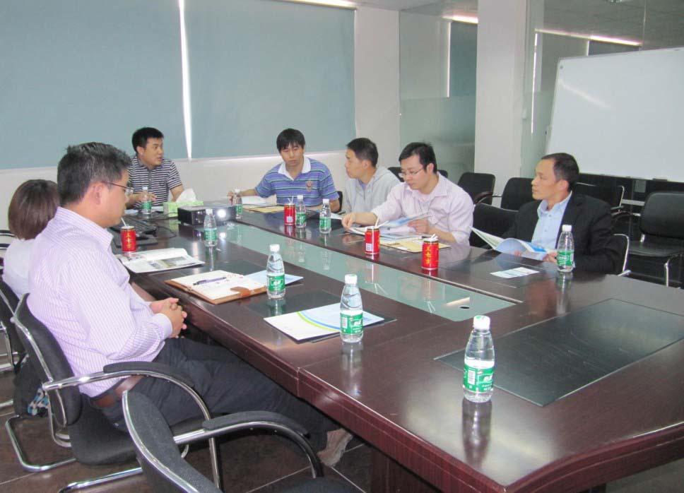 華為公司來東莞博皓電子硅膠制品廠