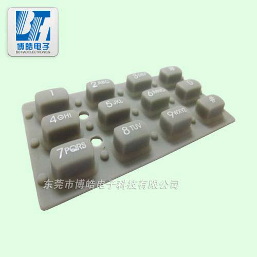 電子門(mén)鎖鍵盤(pán)硅膠按鍵