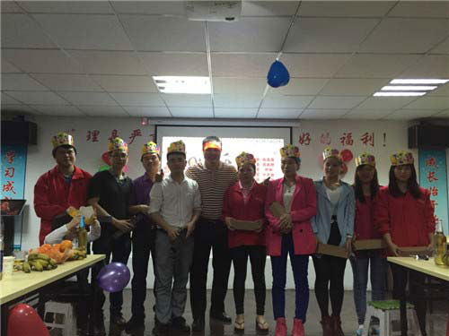 博皓電子3月份生日聚會壽星