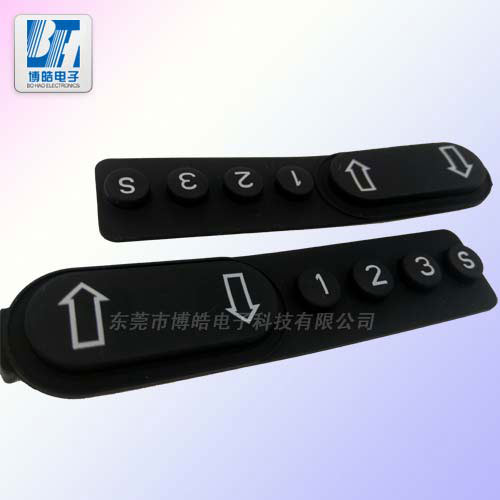 工業(yè)遙控器硅膠按鍵定做