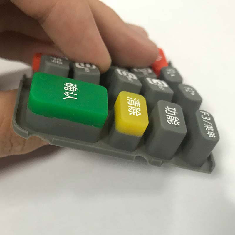 博皓電子定制二次成型工藝的測量儀按鍵