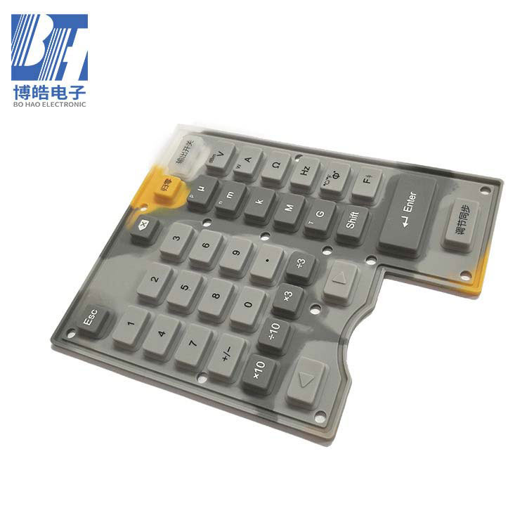 測(cè)量?jī)x器硅膠按鍵