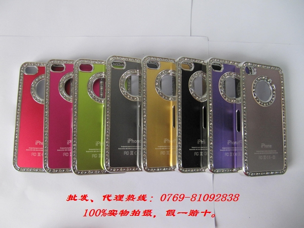 水鉆蘋果保護殼