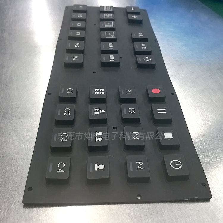 定制醫(yī)療硅膠鍵盤按鍵